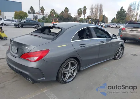 2015 Mercedes-Benz Cla 250 z USA, uszkodzony, nr VIN WDDSJ4EBXFN230718